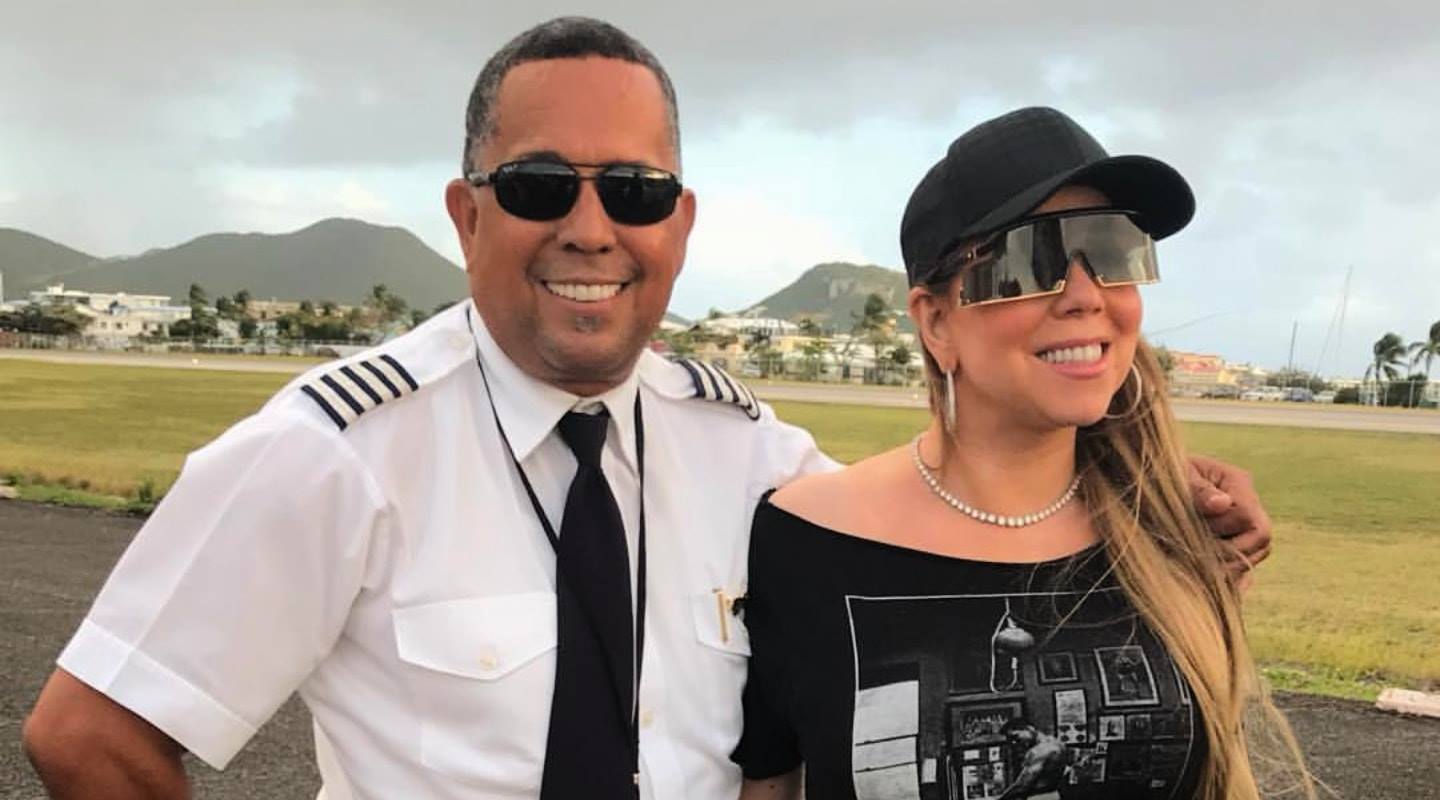 Mariah Carey makes pit stop in St Maarten