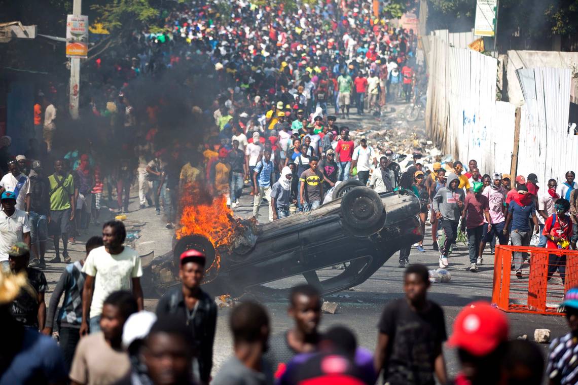 Haitians say they will keep protesting until President Jovenel Moise resigns