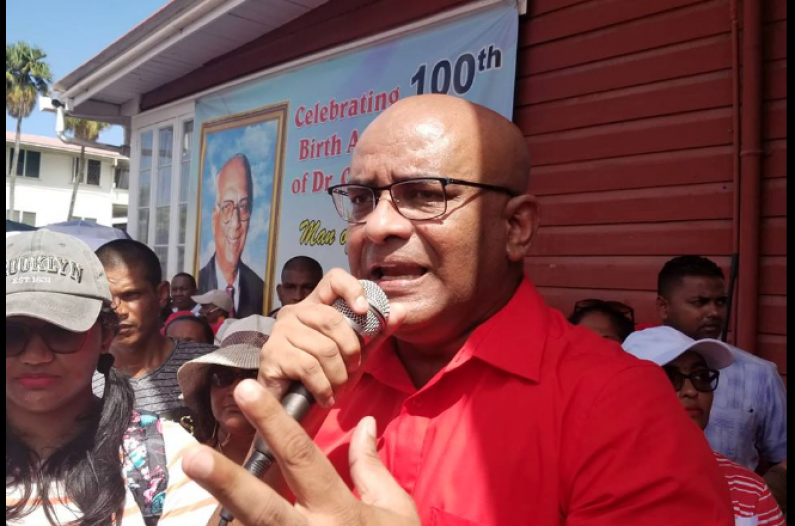 Opposition protest, calls for general elections in Guyana