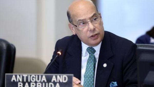 Antigua and Barbuda ambassador assumes historic 3rd term presidency of OAS permanent council