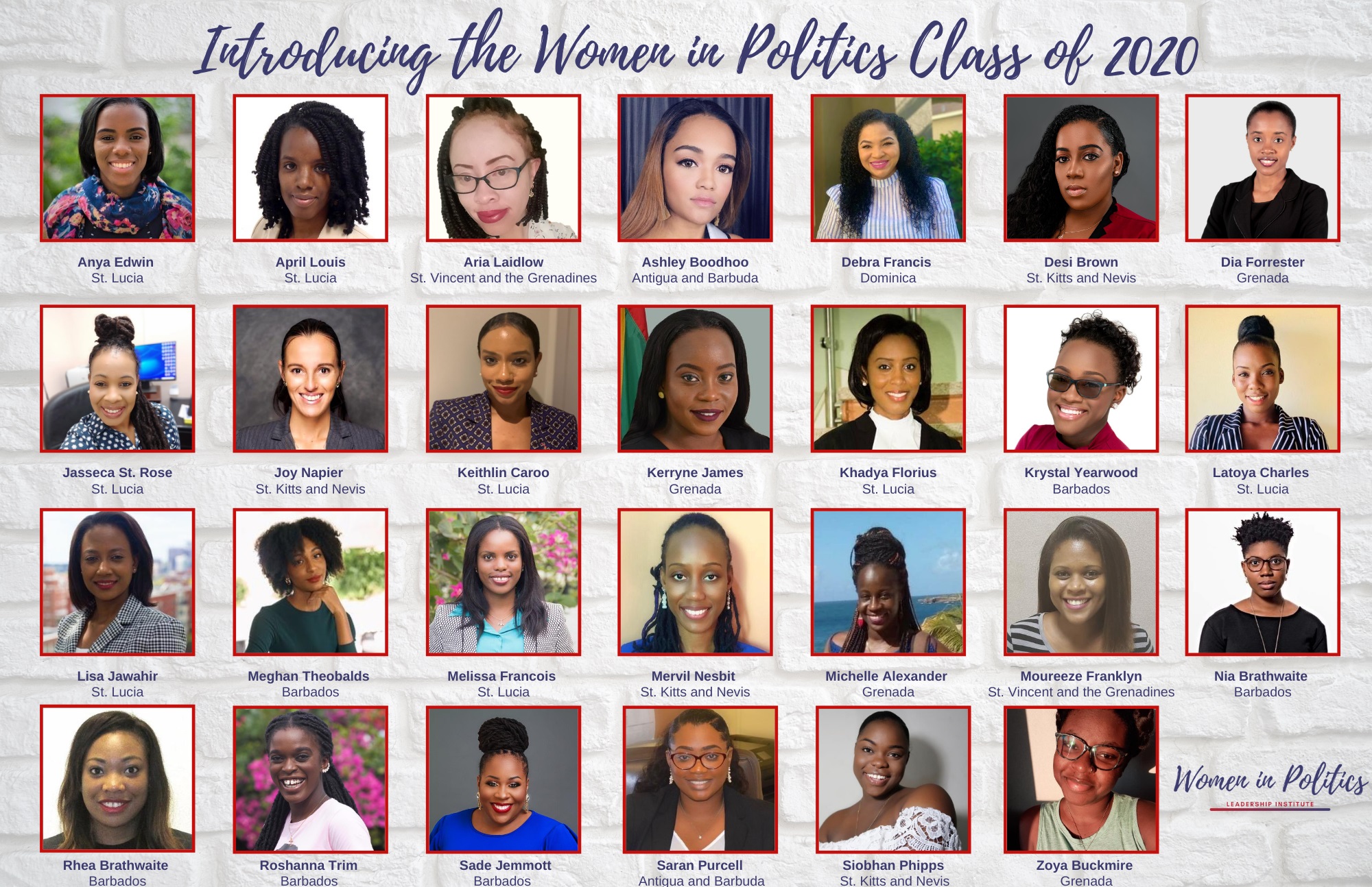 2 Antiguans among 27 young women to graduate from U.S. Embassy’s Women in Politics Leadership Institute
