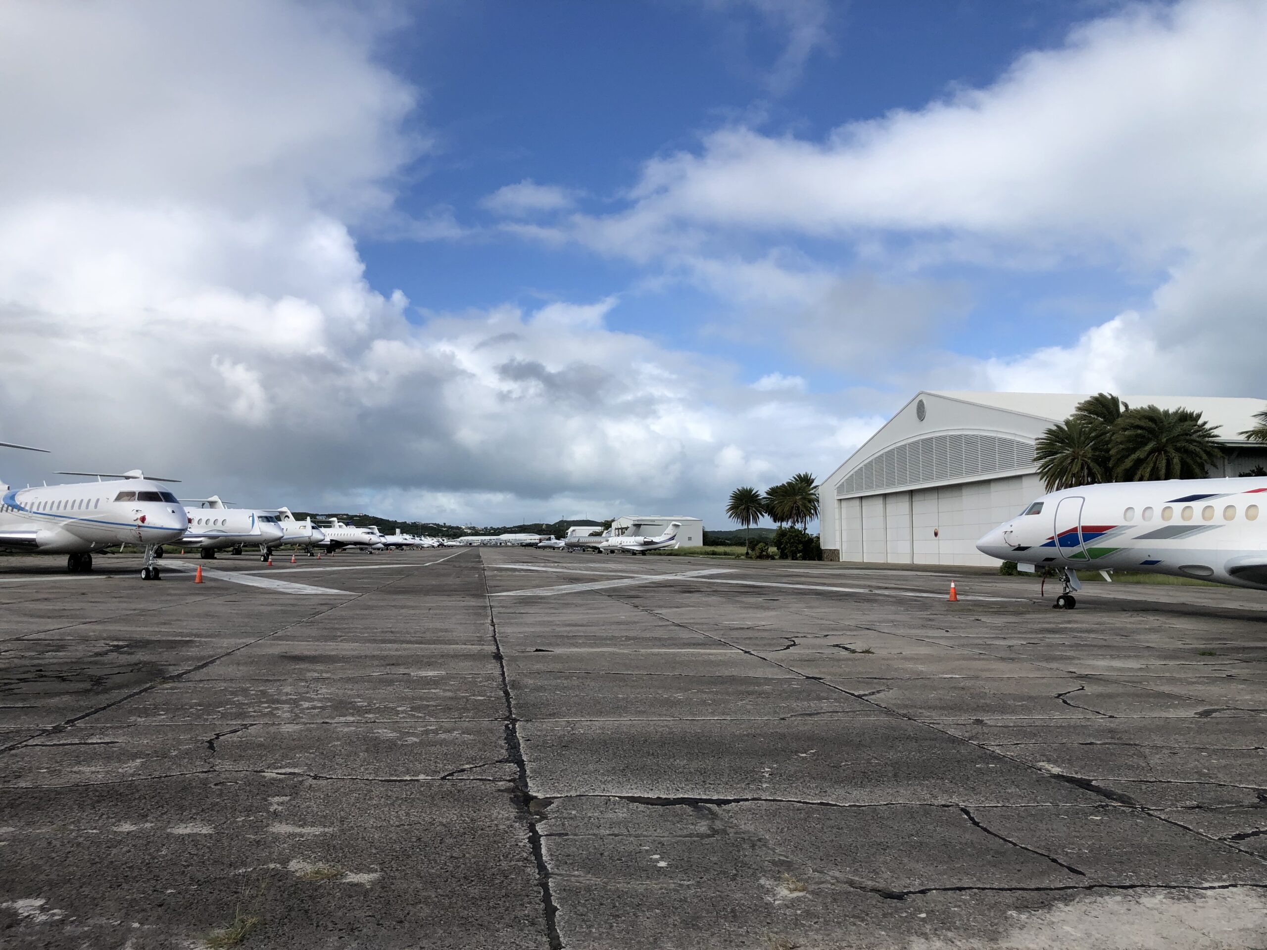 Antigua records bumper season for corporate jets