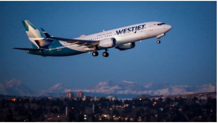 WestJet halts Boeing 737 Max jet before takeoff after warning light in cockpit