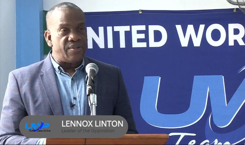 Lennox Linton resigns as leader of Dominica’s United Workers Party