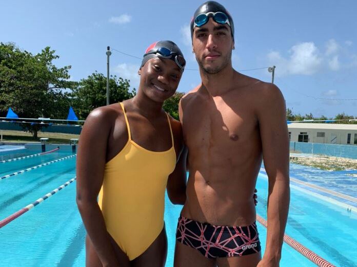 Roberts and Mitchell to represent Antigua & Barbuda Swimming at Tokyo Olympics