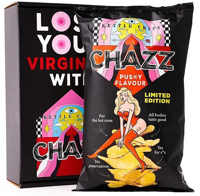 Company launches vagina-flavored chips so millennials can get laid more