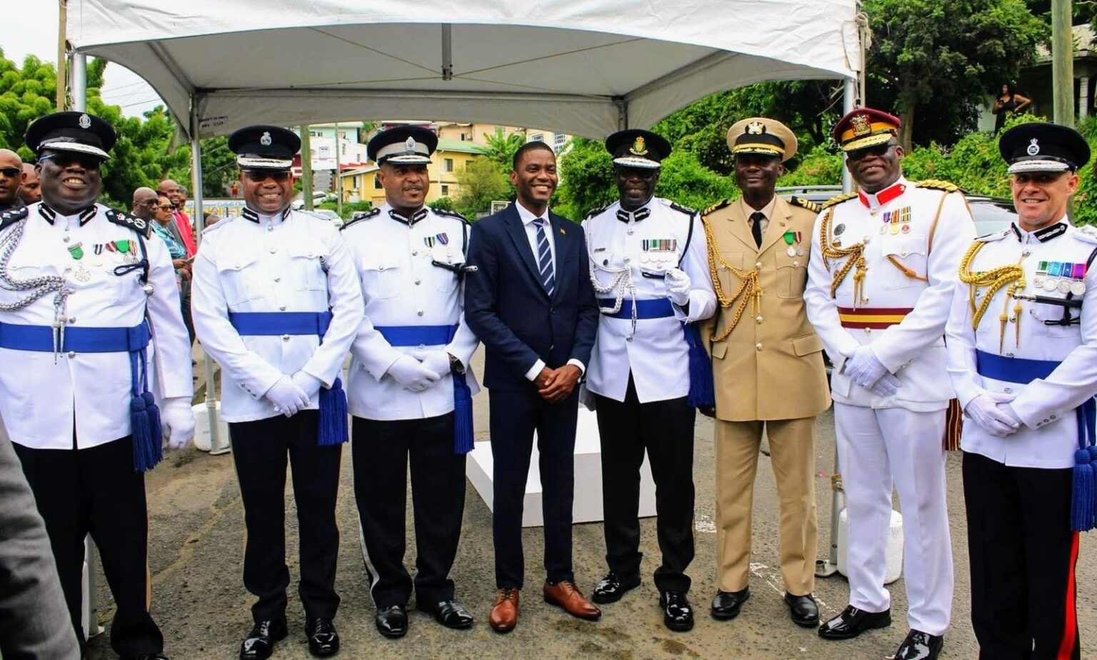 Security Heads Attended RSS 40th Anniversary Service