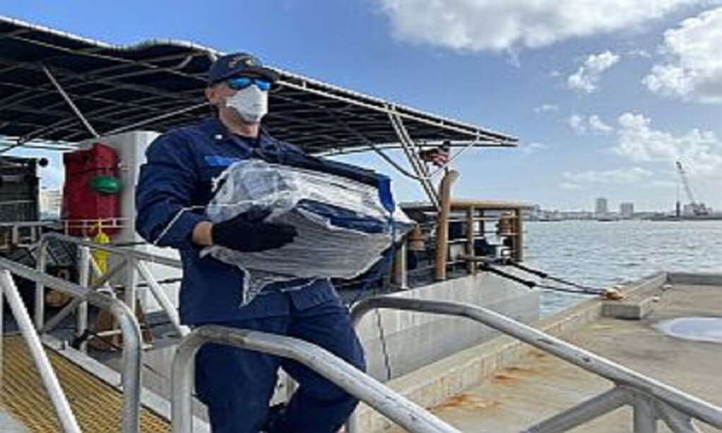US Coast Guard seizes 700 pounds of cocaine in the Caribbean Sea