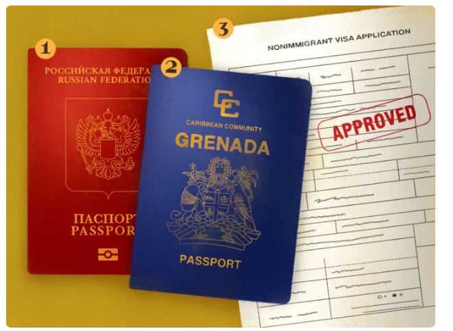 Rich Russians offered a Caribbean shortcut to US visas by paying their way to a Grenadian passport