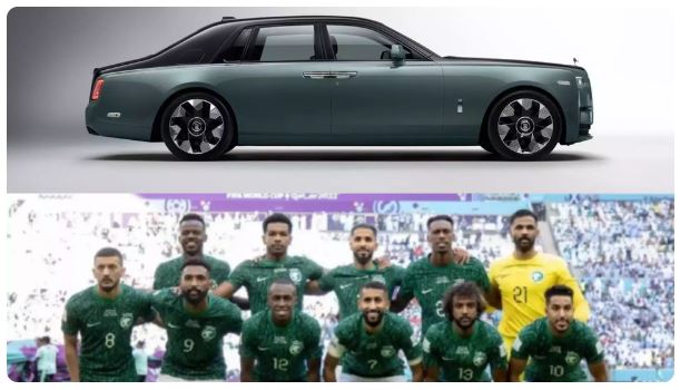 Saudi Arabia royalty reportedly gifting Rolls Royce to football players for defeating Argentina