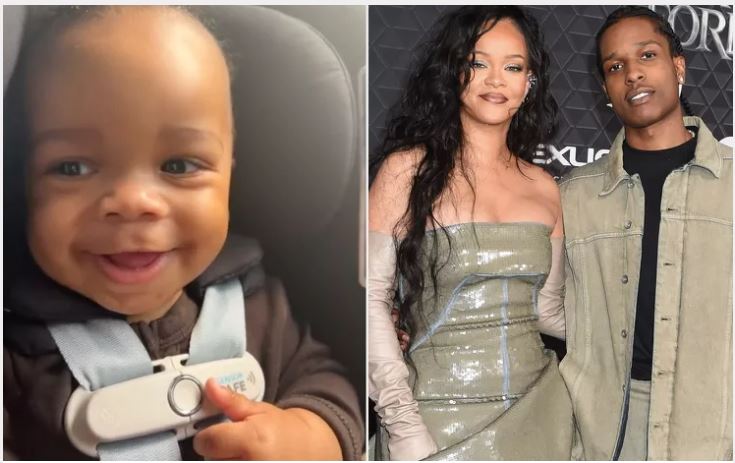 Rihanna’s baby boy revealed in TikTok video