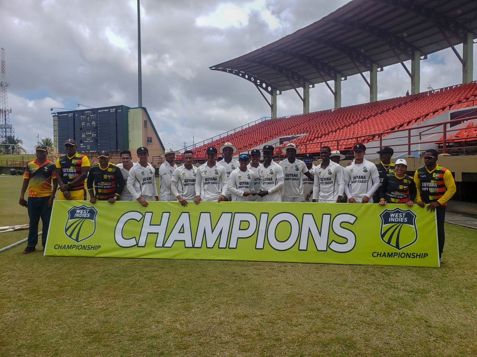 Guyana Harpy Eagles win West Indies Championship Title