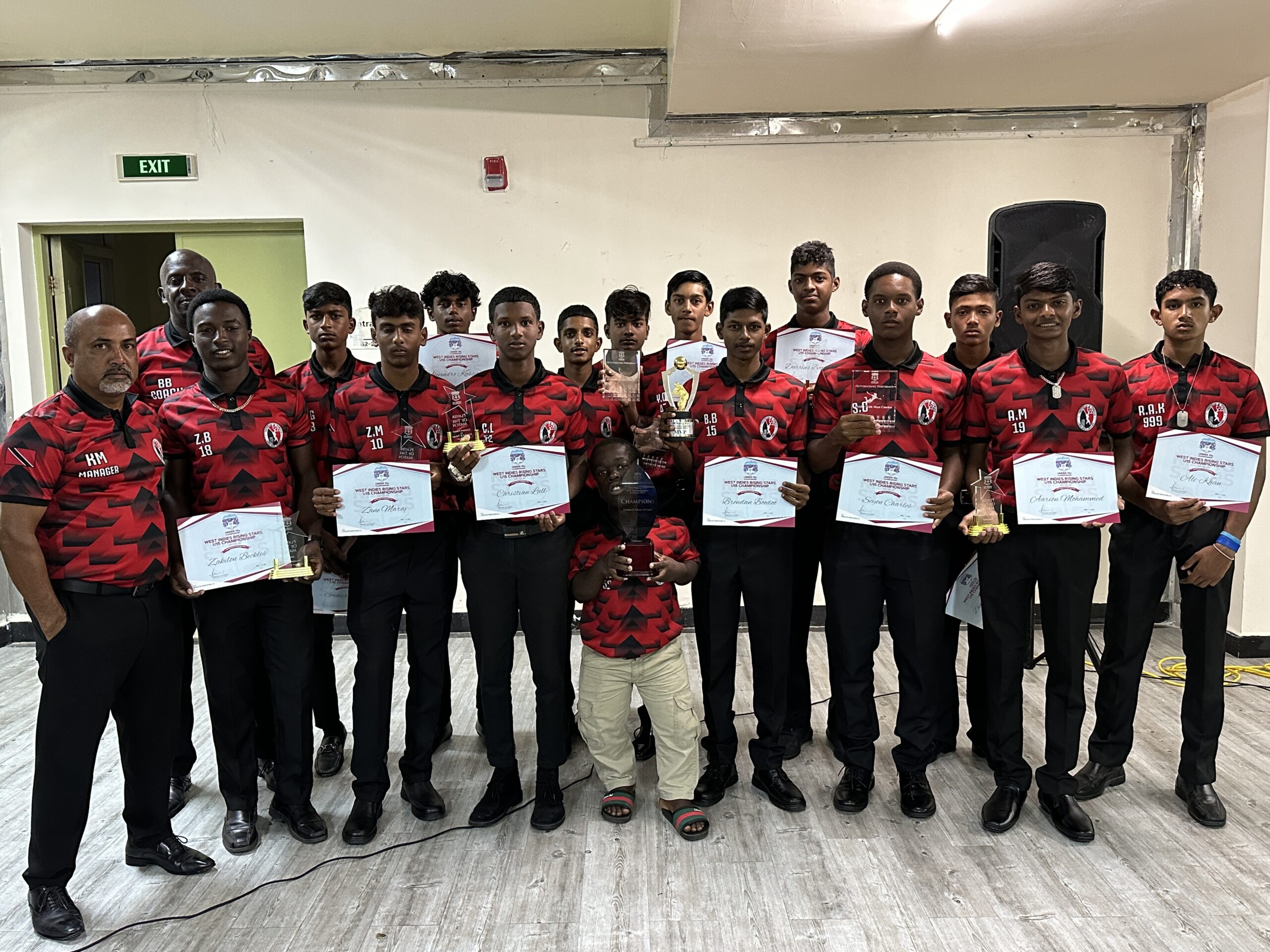Trinidad and Tobago Crowned West Indies Rising Stars Under 15 Champions