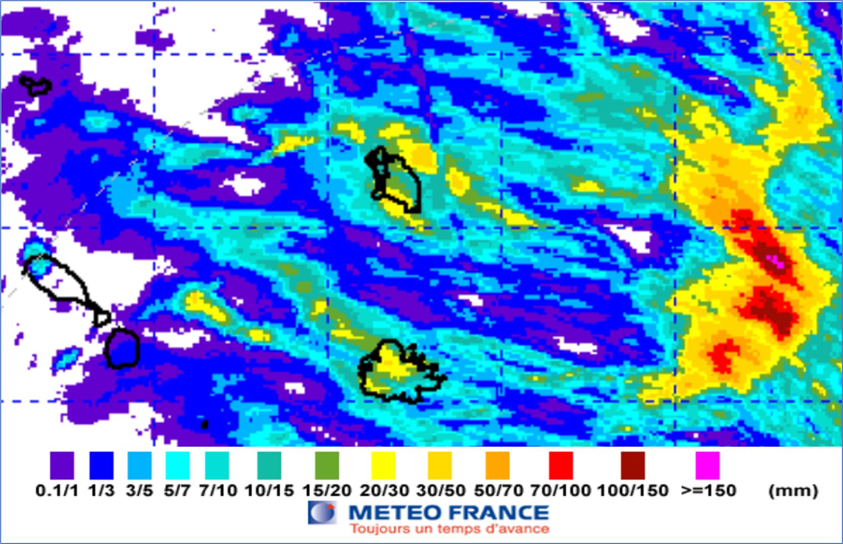 More than 13 mm of rain recorded in some areas over past 24 hours