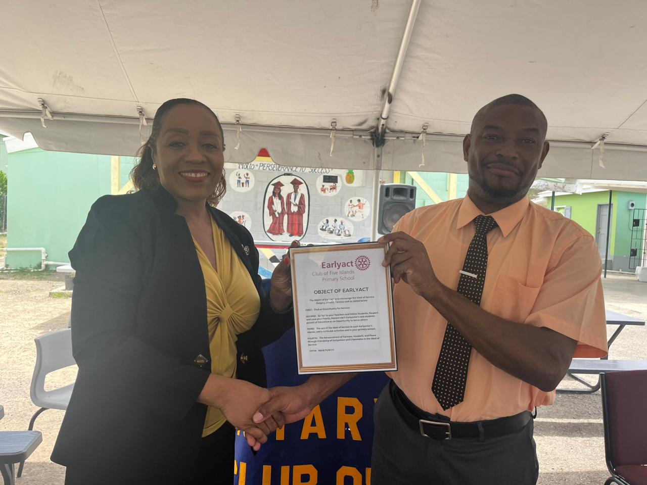 Rotary Club of Antigua establishes its first Earlyact Club in Antigua