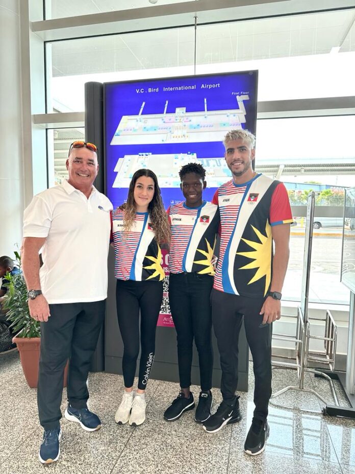 Antigua and Barbuda Swim team heading to the 2023 World Aquatics Championships