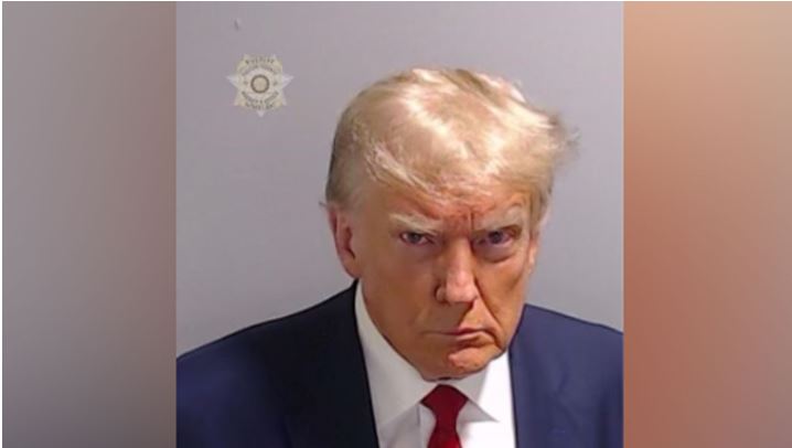 Donald Trump’s mug shot has been released
