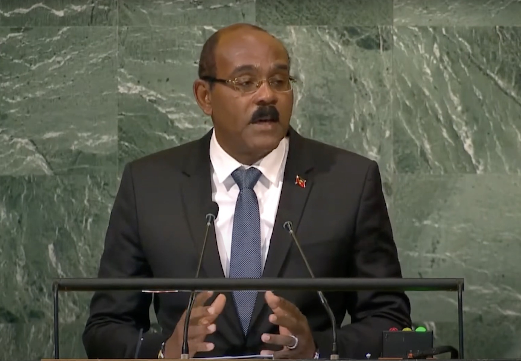PM Browne commences 3 days of engagements at the United Nations