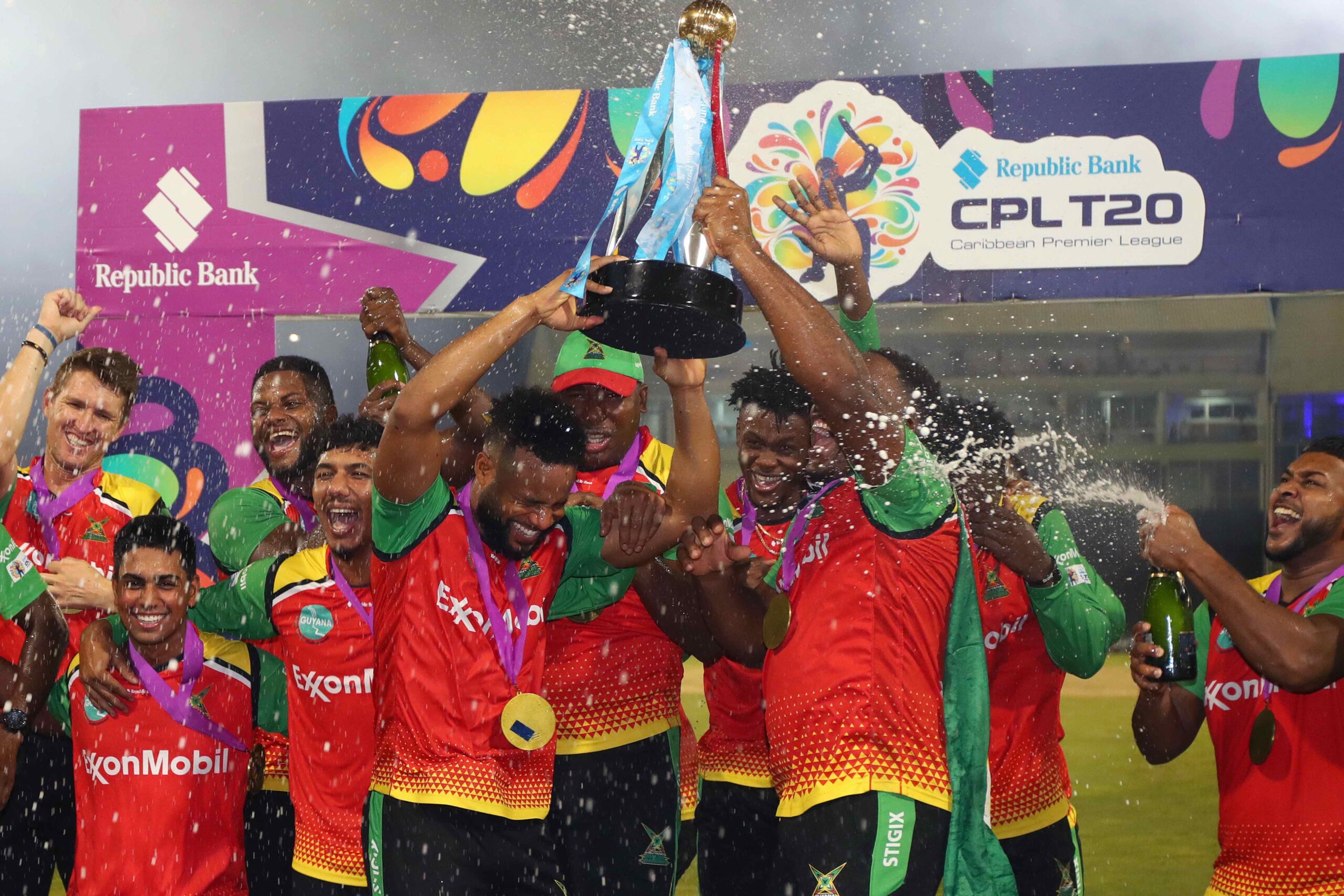President Dr. Kishore Shallow Congratulates Guyana Amazon Warriors on being the Caribbean Premier League Champions