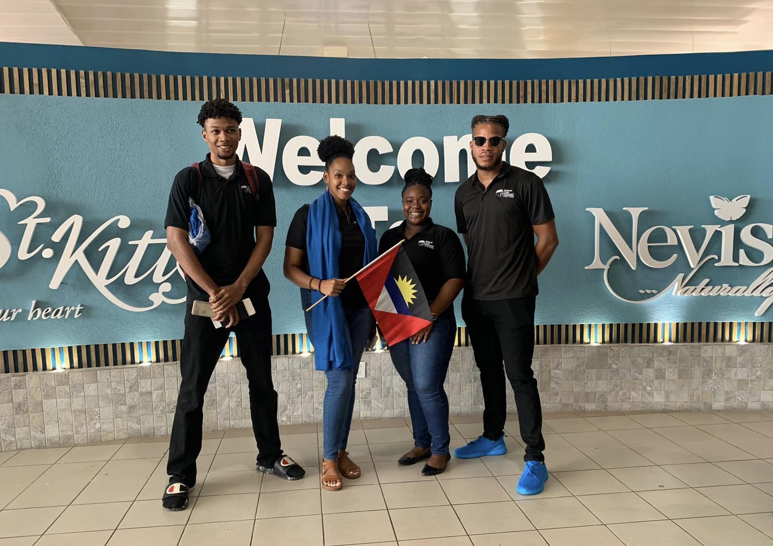 Antigua and Barbuda delegation arrives in St. Kitts for ECCU Youth Parliament