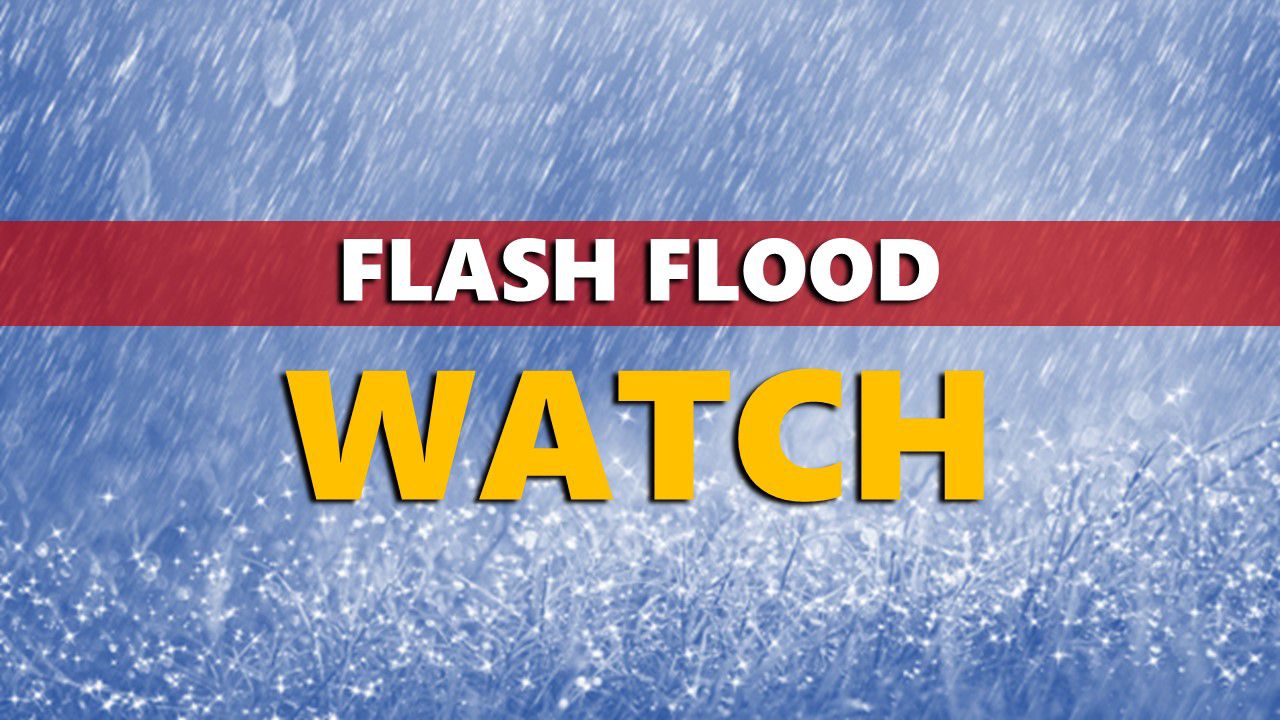 Flash Flood Watch in effect