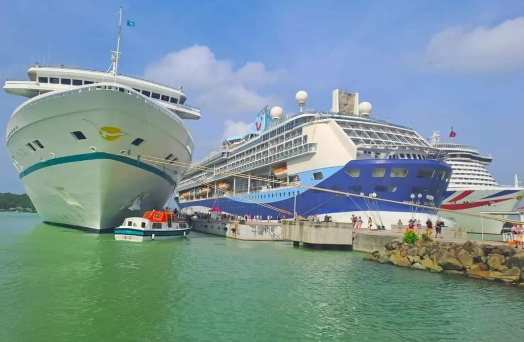 Antigua Cruise Port welcomes simultaneous homeporting of 2 vessels