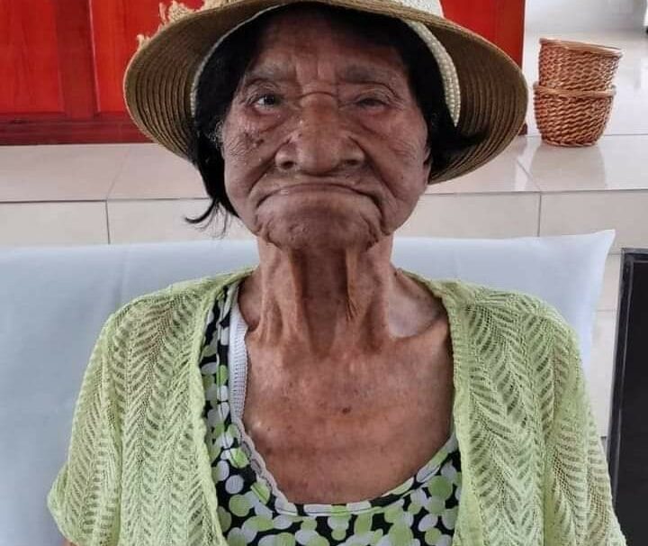 HAPPY BIRTHDAY: Mrs. Enid Beazer of Barbuda is 102 today