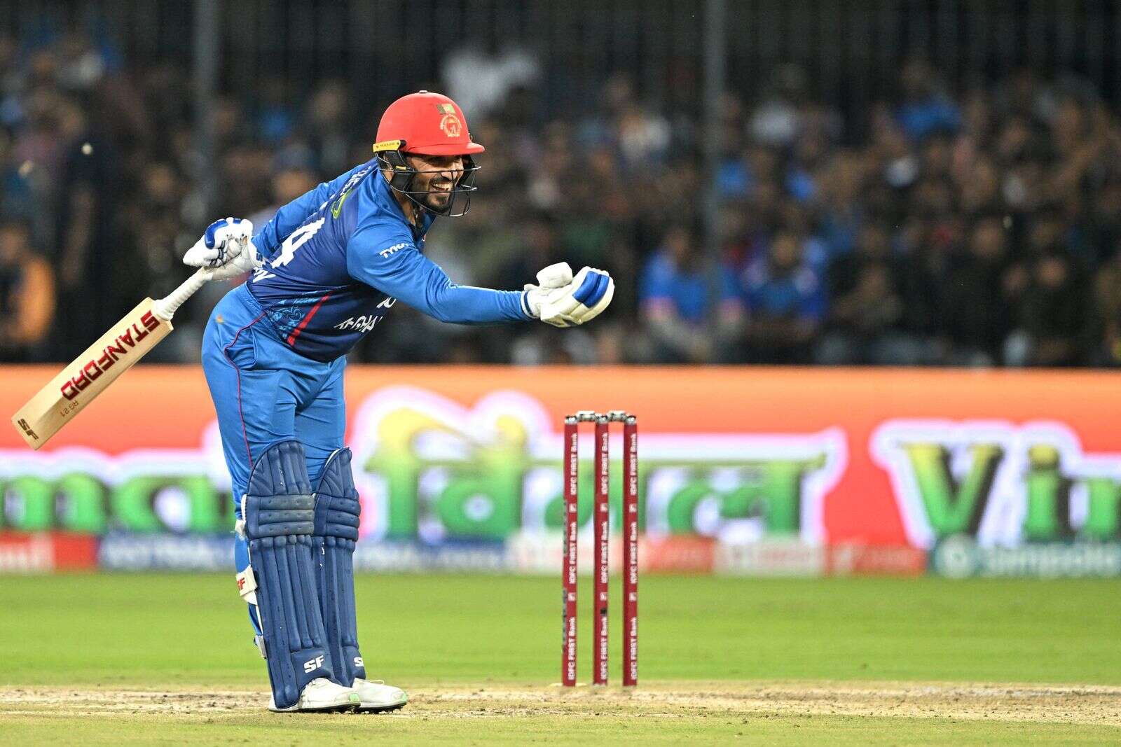 Afghanistan reach 172 after Naib fifty in India T20