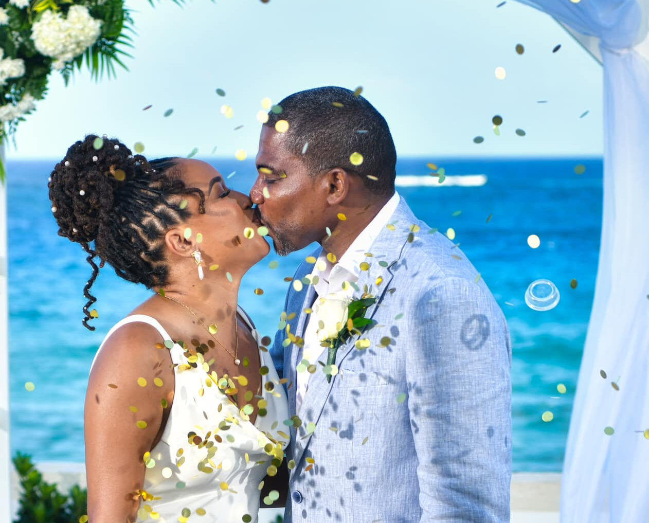St Kitts and Nevis Prime Minister ties the knot in Barbados