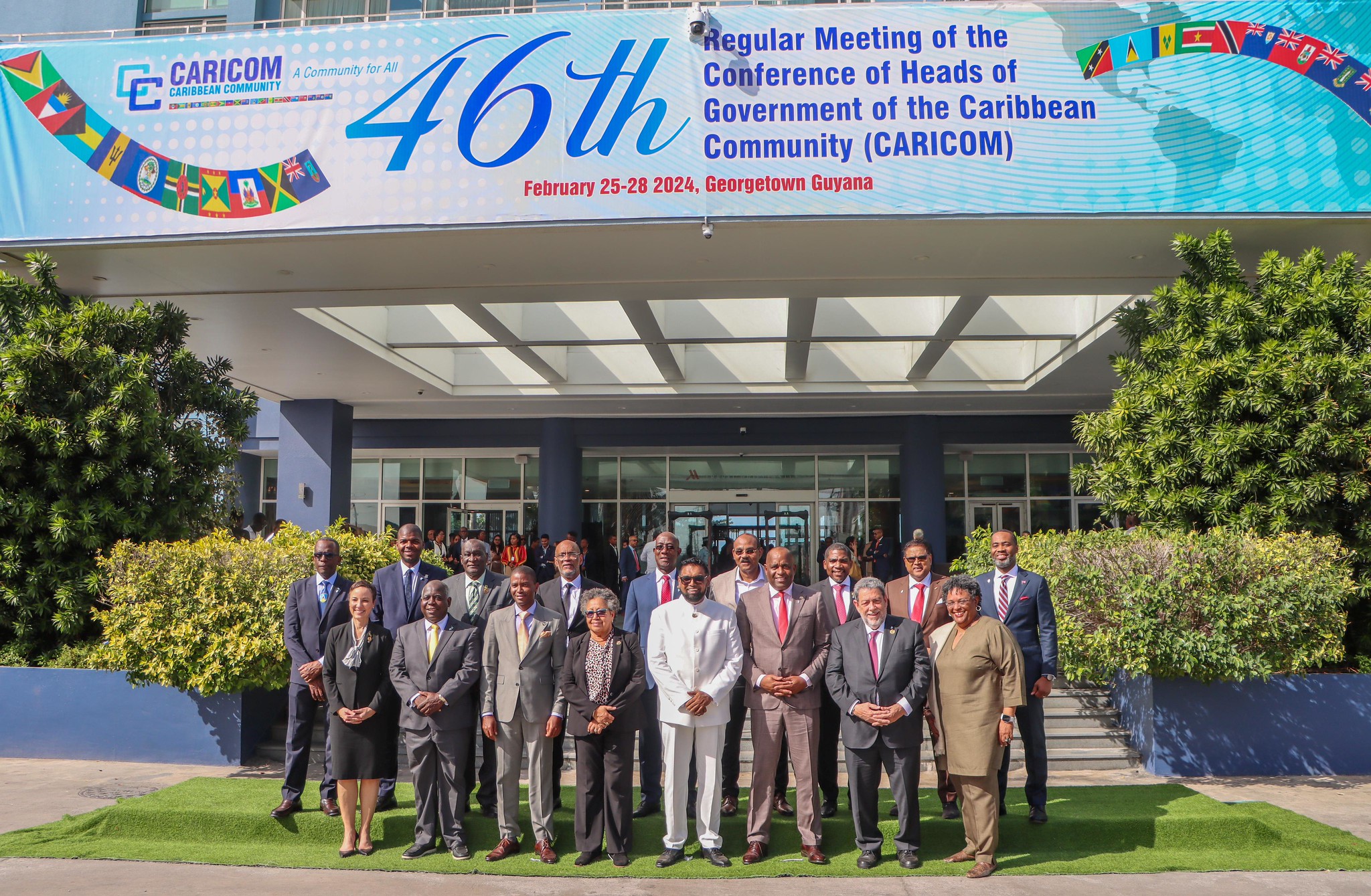 COMMUNIQUE: Issued at end of 46th regular meeting of conference of heads of government of CARICOM