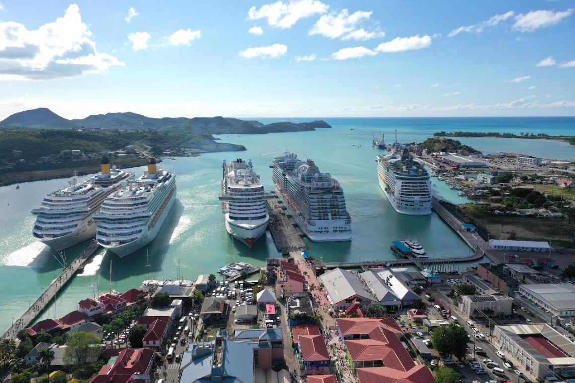 Antigua Cruise Port celebrates record-breaking 15,000 passengers in one day